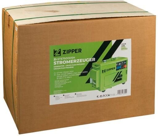 ZI-STE7500DSH Stromerzeuger Diesel - Zipper