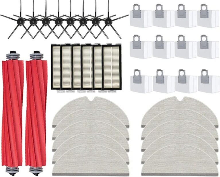 Für Max, Max+ Hauptseitenbürste Hepa-Filterlappen Staubbeutel