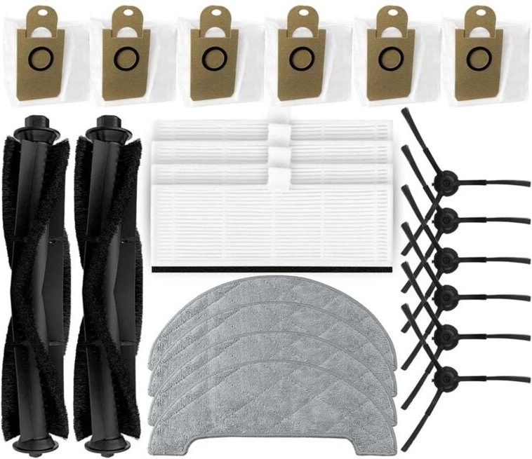 Für L11, L11 Pro Teile Wichtigsten Seite Pinsel Filter Mopp