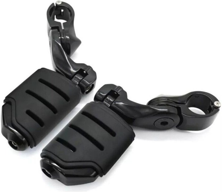 Zylinder-Fußstütze mit Unterstützung FR5 schwarz