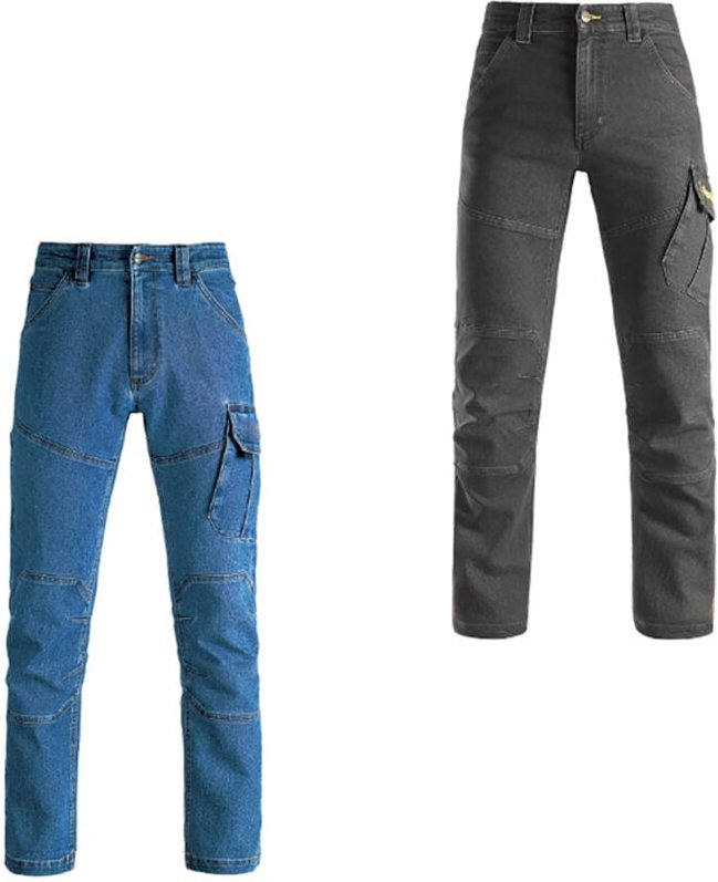 Nimes Jeans Arbeitshose - s - Schwarze - Kapriol