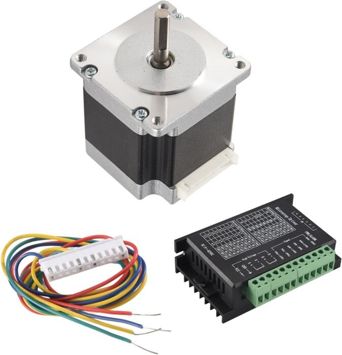 Nema 23 23HS5628 Schritt Motor 57 2.8A mit TB6600 Treiber NEMA17 für CNC und 3D Drucker Teil Teile (6,35 MM)