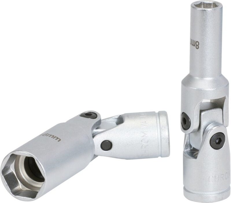 KS Tools 3/8 Glühkerzen-Gelenknüsse, kurz, 75 mm, 14 mm