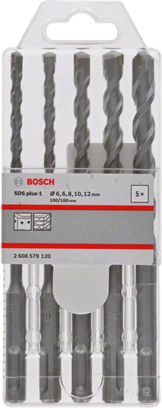 Thumbnail - Bosch Sds Plus-1 Bohrerset 6/6/8/10/12
