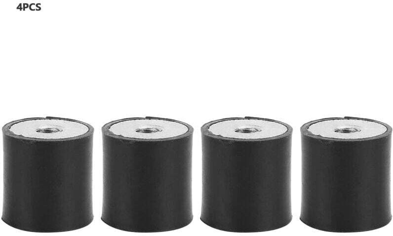 UlisemSupporti in Gomma Anti-Vibration, M6-Gummihalterungen – Doppelendschraube – Anti-Vibrationsdämpfer – Gummispule fü...