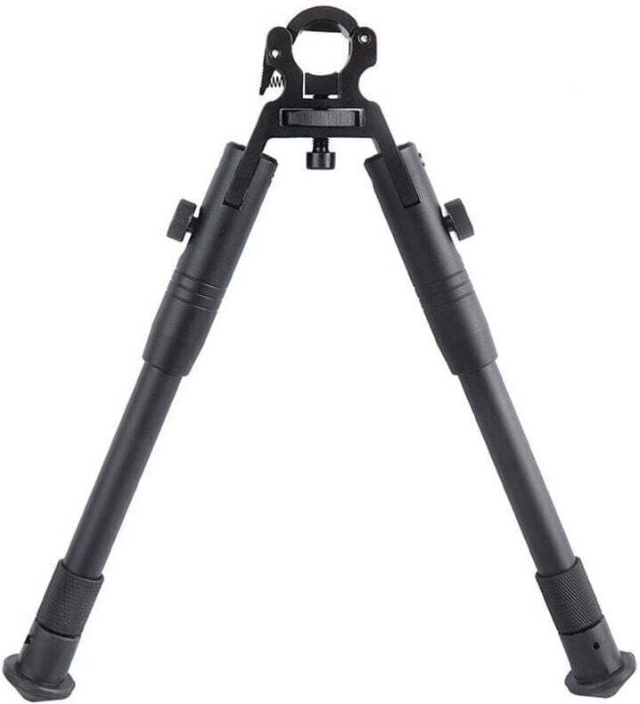 Tragbares, höhenverstellbares 8" bis 10" Zweibeinstativ mit einziehbarer Klemme, neu