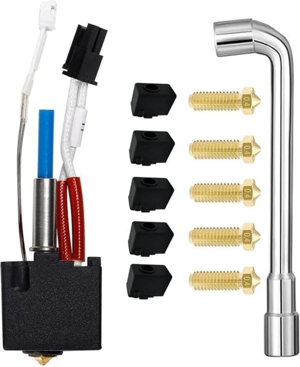 Zusammengebauter Druck-Hot-End-Kit-Kopf-Extruder-Ersatz für Kobra2, 2 Neo, Pro, Kobra2 Plus, 3D-Drucker