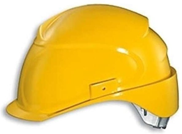 Schutzhelm uvex airwing B-S 9762121 gelb mit Lüftungen