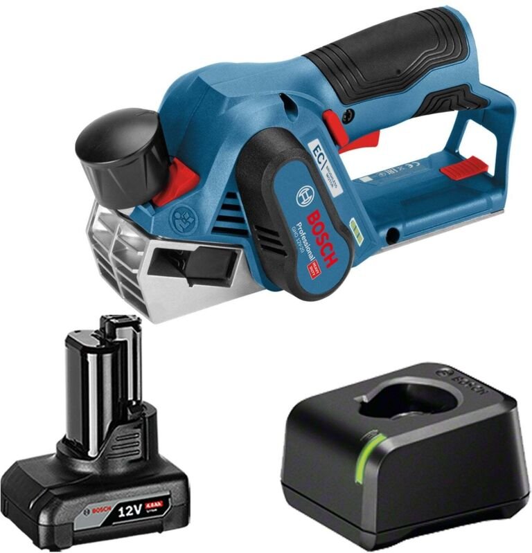 Bosch Akku-Hobel GHO 12V-20 12 V / 1x 4,0 Ah Akku + Ladegerät