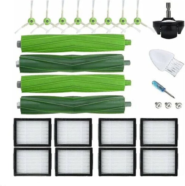 21Stück Ersatzteile für iRobot RoombaIrobot Roomba E5 E6 I6 I6 + I3 I3 + I4 I4 + I7 I7 + I8 – Staubsauger