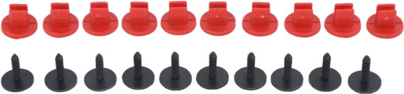 Die Motorunterabdeckungsklammern behalten ihre hohe Festigkeit für Reparaturen bei.