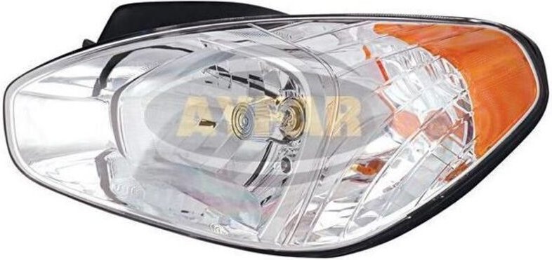 Linker Scheinwerfer Hyundai Accent, gelbes Licht, elektrische Einstellung 92101-1E040