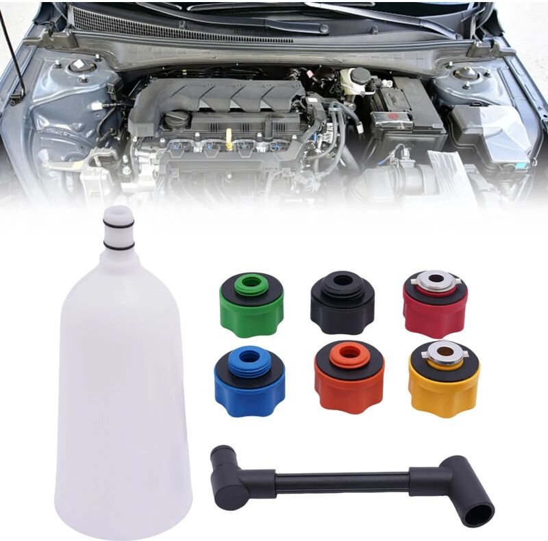 Gojoy - 8Tlg Kfz Öl Einfülltrichter Set Öltrichter Öl Einfüllhilfe für vw Audi Seat Ford