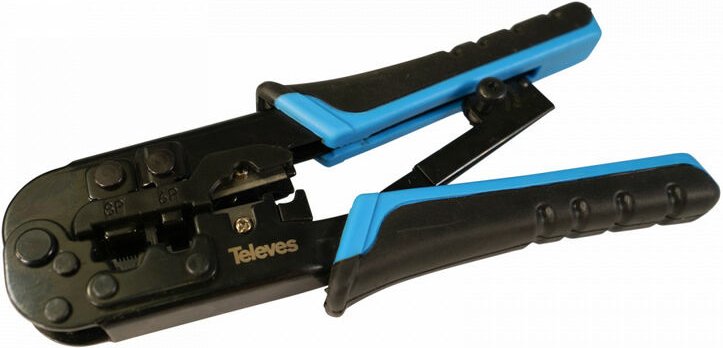 Universal Modular Crimper Rj11 Rj12 Rj45 Televes 209801