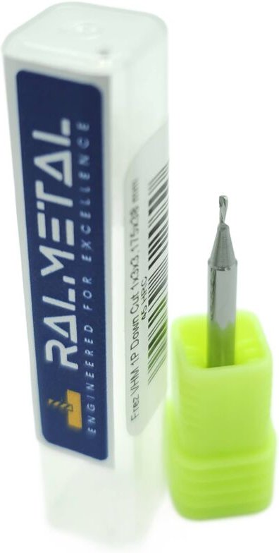VHM-Fräser 1P Abwärtsschnitt 1 x 3 x 3,175 x 38 mm