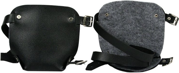 Leder-Knieschützer 2 Stk - Nak Skorz