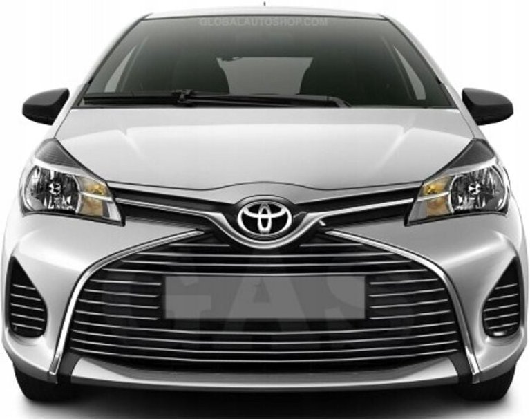 Toyota YARIS III Chrom Kühlergrillverkleidung Tuning