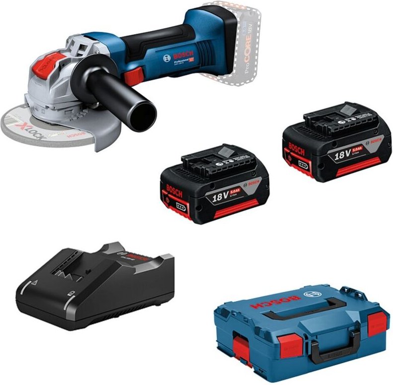 Schleifer Bosch GWX 18V-8,5Ah X-LOCK