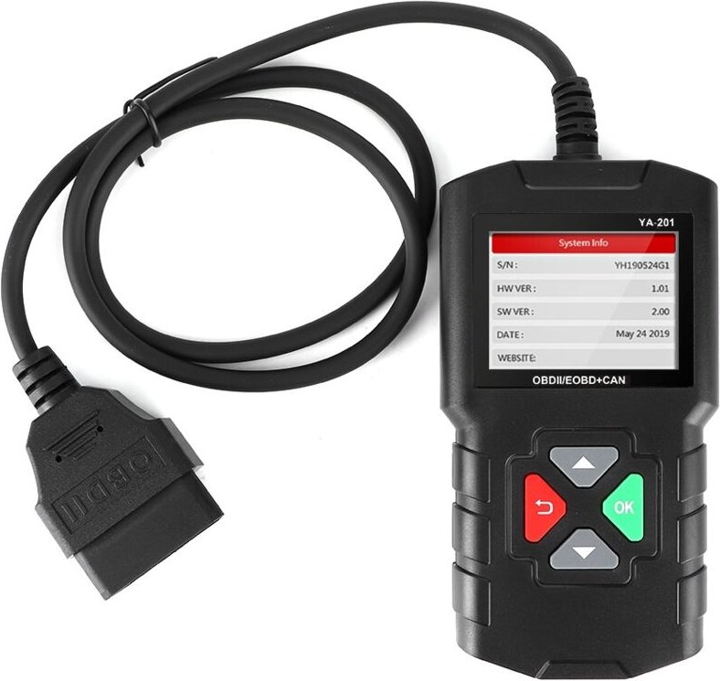 Jeffergarden CAR OBDII / EOBD -Scanner -Fehlercode -Leser Auto Diagnose -Detektor -Scan -Tool