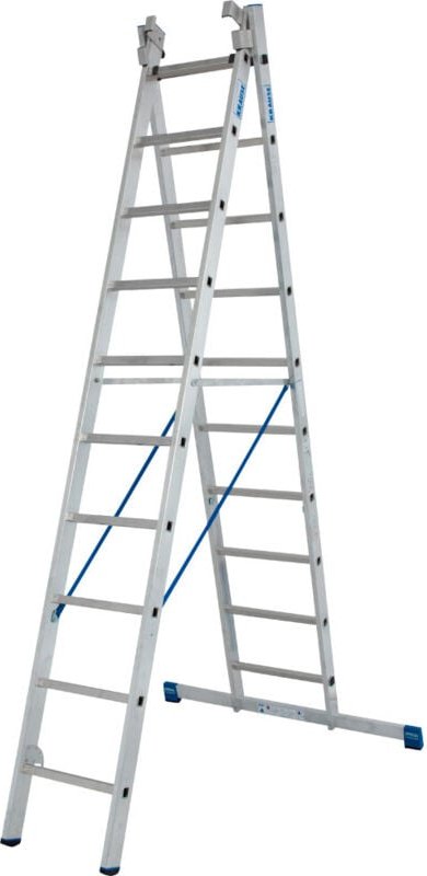 Krause - Aluminium-Mehrzweckleiter stabilo mit Treppenfunktion 7,65 m Viel-/ Mehrzweckleiter