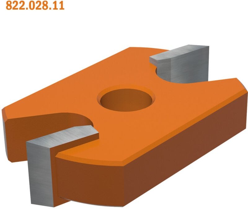 822.007.11 Hartmetall-Schlitzfräser Z2 D=54 R=8 F=8