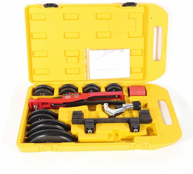 Metallrohr Kupfer Rohr Rohrbiegegerät Rohrbiegemaschine Handrohrbieger Manuell Rohrbiege 6-22mm