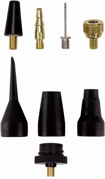 Thumbnail - Einhell - 8-tlg. Aufblas-Adapter-Set für Kompressoren (Kompressor-Zubehör, 8-teilig, inkl. Ballnadel und Ventiladapter f...