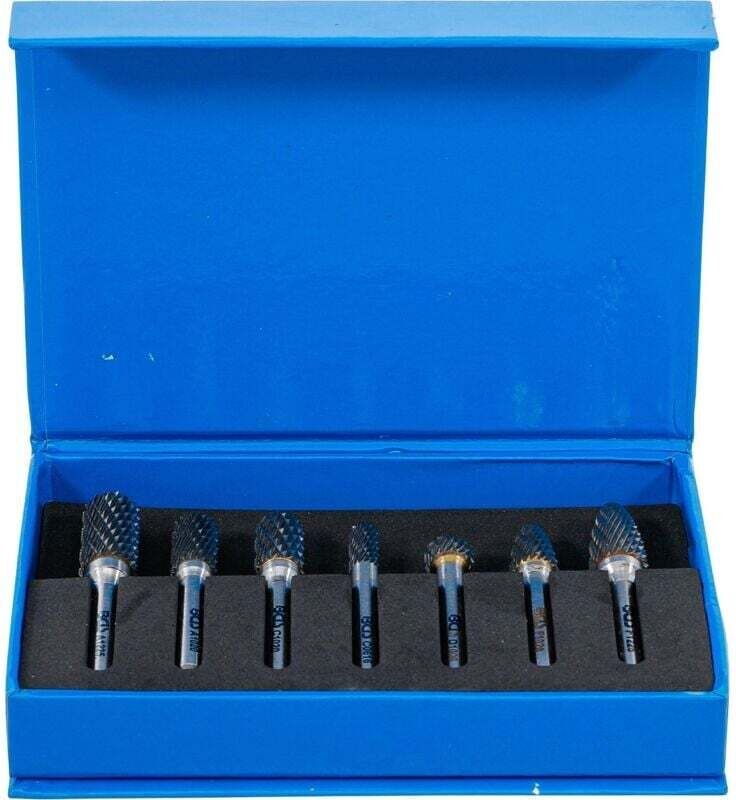 7-teiliges HSS-Fräserset