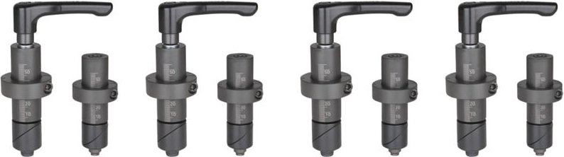 Schweisskraft 1528192 Vario Spannbolzen-Set Ø 16