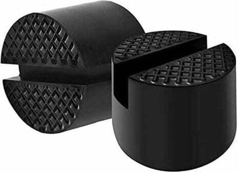Bloc de Caoutchouc Tampon Cric Hydraulique Auto Coussin Cric de Voiture Élévateurs Auto Solide Protéger Le Bas de Caisse...