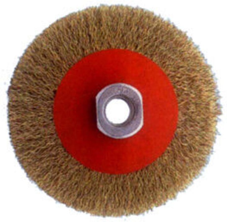 Bellota Konische Bürste 50815-1002 Industrieller Messing-Welldraht