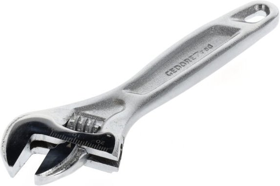 Gedore - Rollgabelschl. W.20mm L.150mm 15° Chrom - R03100006