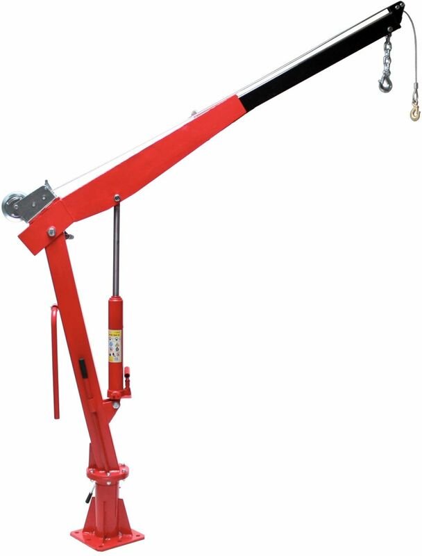 Pickup-Kran Autokran Ladekran Hebekran 0,9 t Fahrzeugkran Seilwinde Schwenkbar