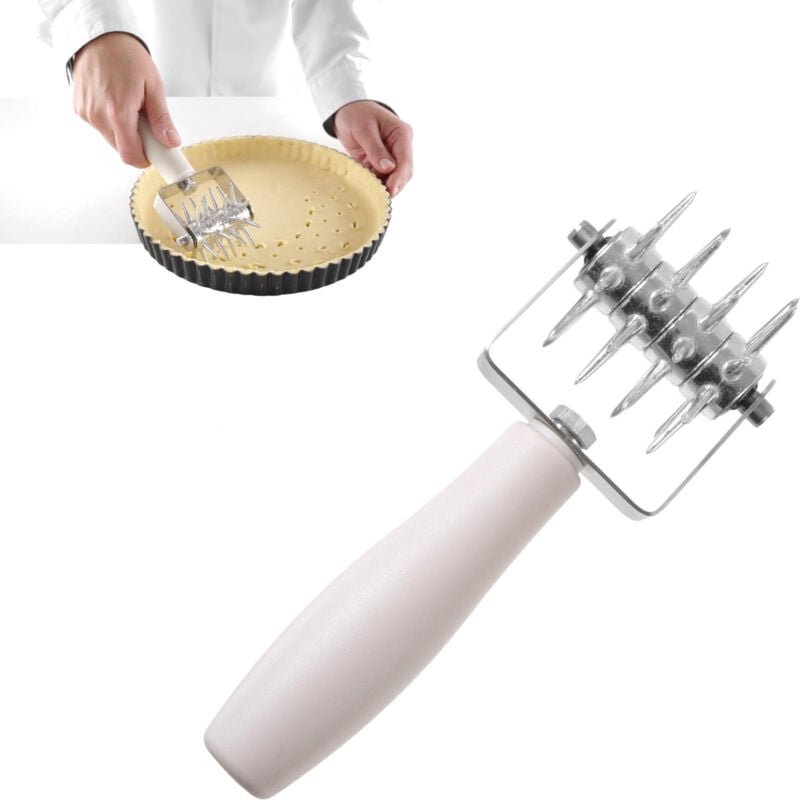 Stanzrolle zum Teigstechen Profi Line STEEL 80x210mm - HENDI 515136