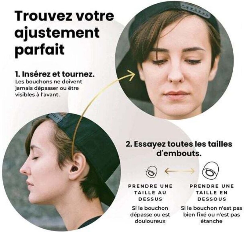 Die geräuschdämpfenden Ohrstöpsel von ljudknslighet sind superweich und wiederverwendbar.