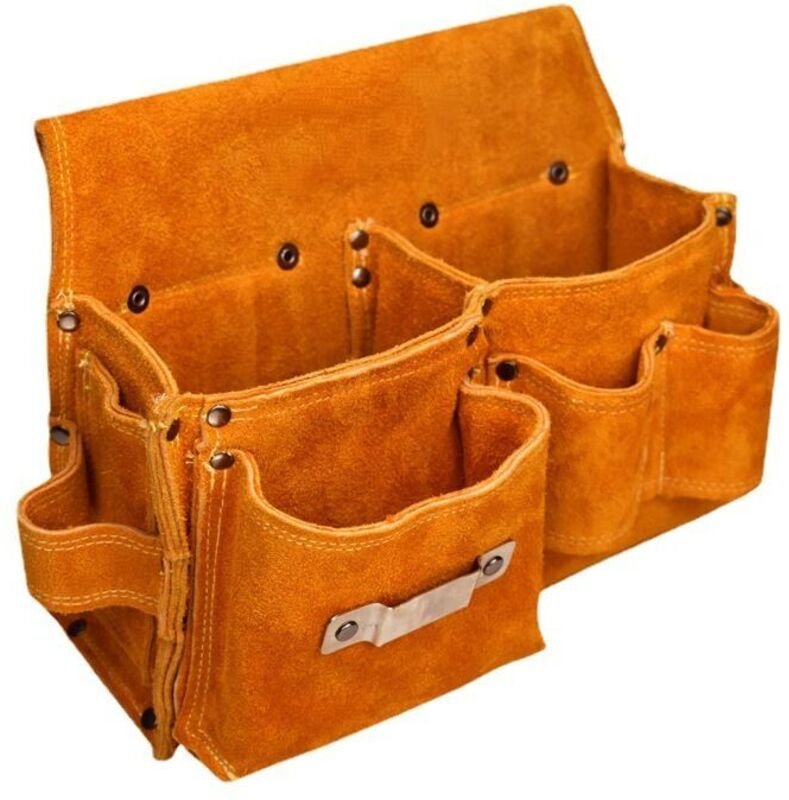 Tasche für die Taille Tasche von Charpentier für die Taille Ceintures Porte-Outils en Cuir Avec Porte-Marteau