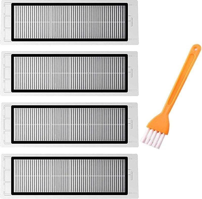 FOREHILL 4er-Pack Ersatz-HEPA-Filter, kompatibel mit Xiaomi Roborock S5 Max, S6 Pure, S6 Max, S6 MaxV, S65, S60, S6, S55...