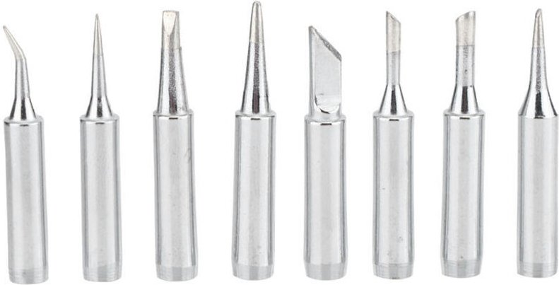 Vtizikl Pointes de Fer à souder, Pointes à souder Kit de Fer à souder Pointes de Station à souder Cuivre 8 pièces pour r...