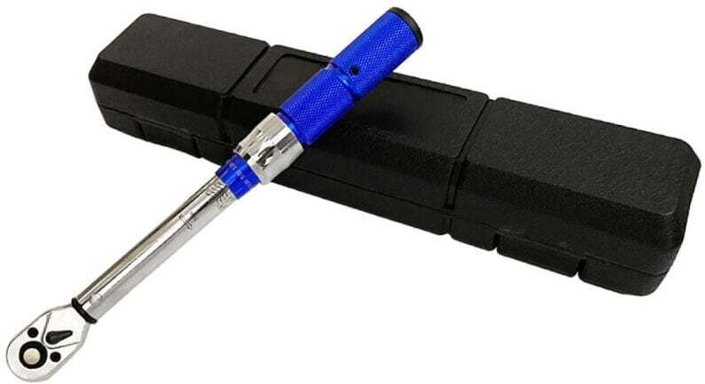 Vtizikl Clé dynamométrique préréglée 2-24 N.m 1/4 pouce, clé dynamométrique à dégagement rapide, mini clé dynamométrique...