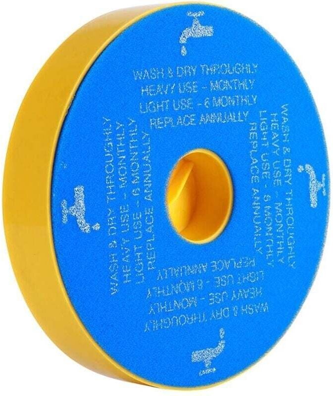 Wiederverwendbarer Staubsaugerfilter, Schwamm gleicher Dicke, waschbar, Innenfilter vor dem Motor, Reinigungszubehör für...