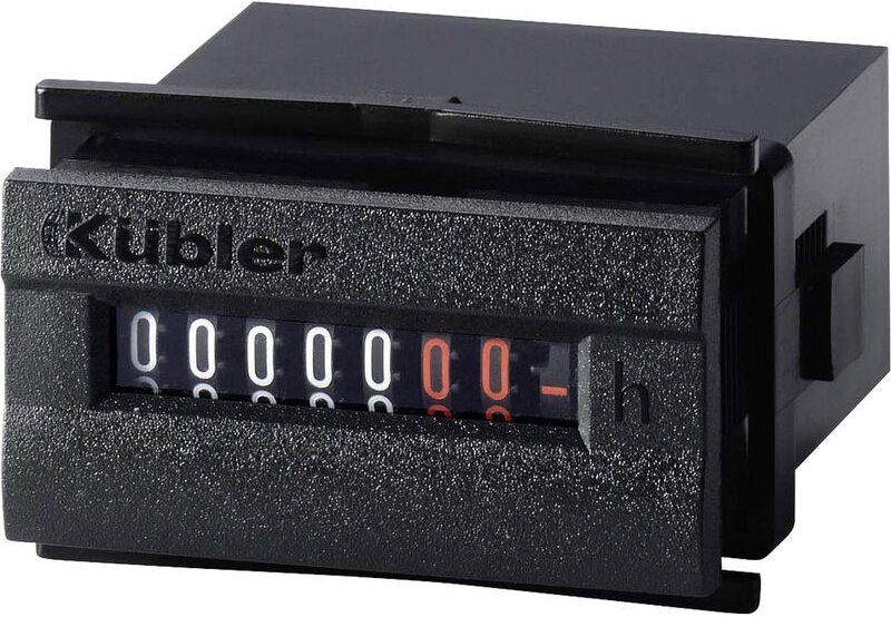 Kübler Automation 193157 3,245,201,071 H37.5 Betriebstundenzähler/Zeitzähler mit DIN-Abmessungen, 48