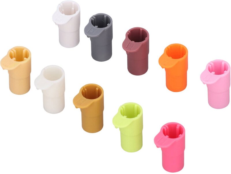 10er-Set universeller Stiftadapter, ABS-Ersatz für ABS-Kunststoffschneidemaschinen, Schneidezubehör, Stifte