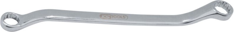 KS Tools EDELSTAHL Doppel-Ringschlüssel, gekröpft, 5,5x7mm