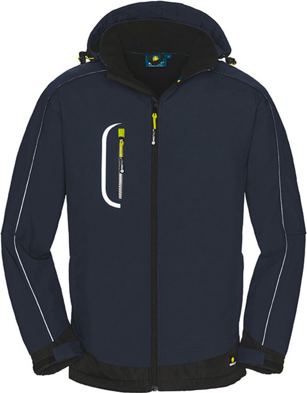 Softshelljacke MONTANA navy/schwarz Größe M