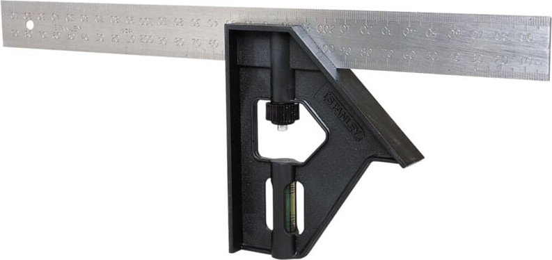 Kombinationswinkel Metallgriff 300mm - Stanley