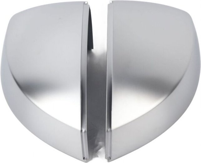 Cyslmuk - Audi A3 S3 Paar matt verchromte Schutzkappen für Rückspiegelabdeckungen für 8V 13–18