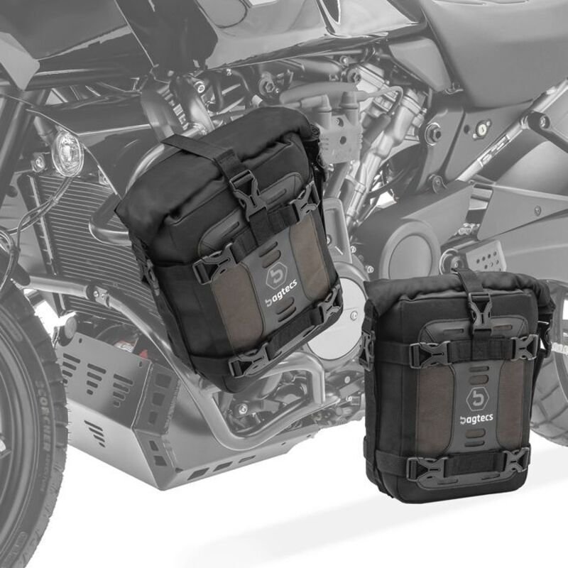 2x Satteltasche für Motorenschutz S3 6 l Paar
