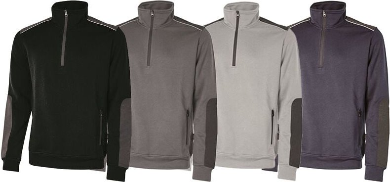 Cushy eco friendly Arbeitssweatshirt - xl - Schwarze - U-power