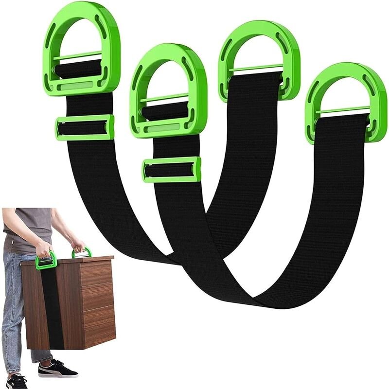 Verstellbares Hebeförderband, Möbelförderband, geeignet für den Transport von Möbeln, Kisten und Häusern bis 100 kg, 2er...