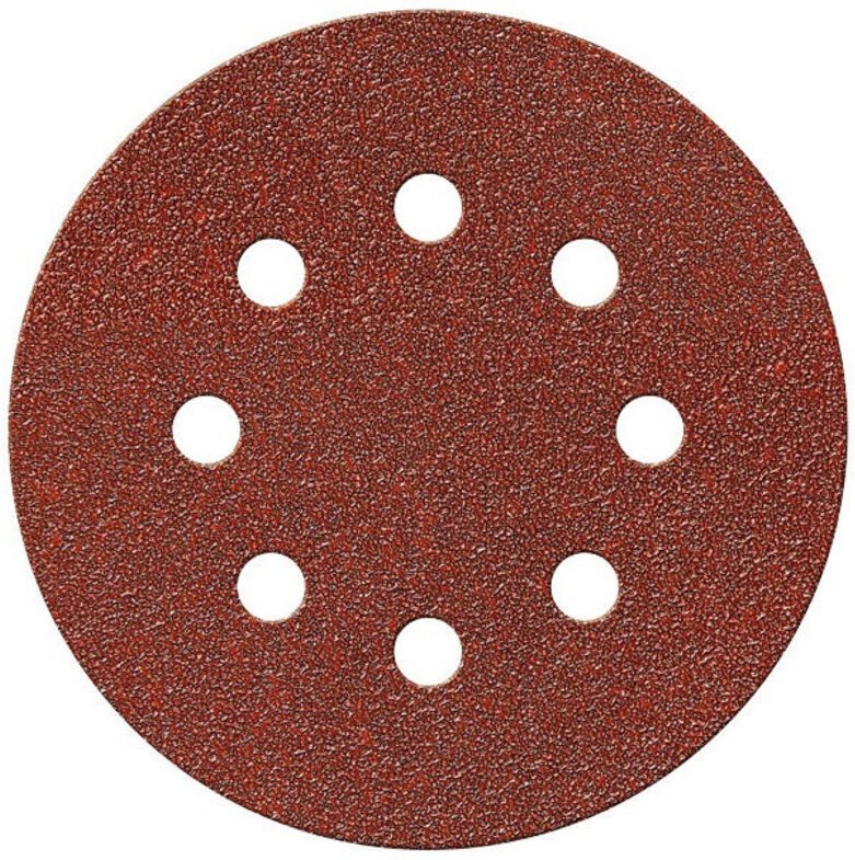 Auto-Klettscheibe ø 125 mm 8 Löcher 60 10